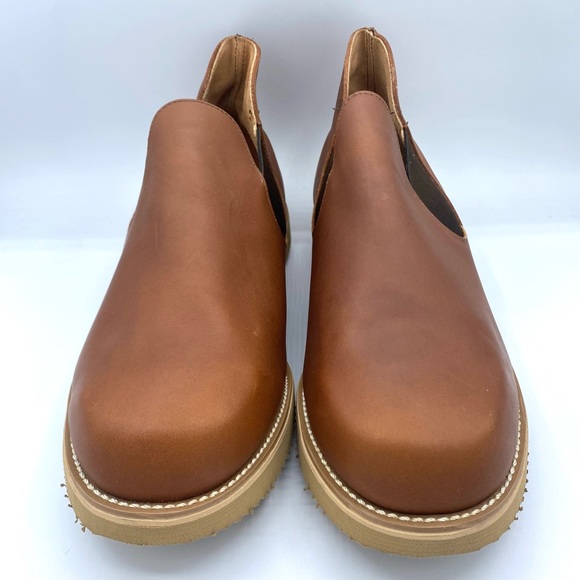 Men’s Size 12 3E Wide - Work America - Leather Work Boots Eva-Tech Sole - NEW - Picture 4 of 8
